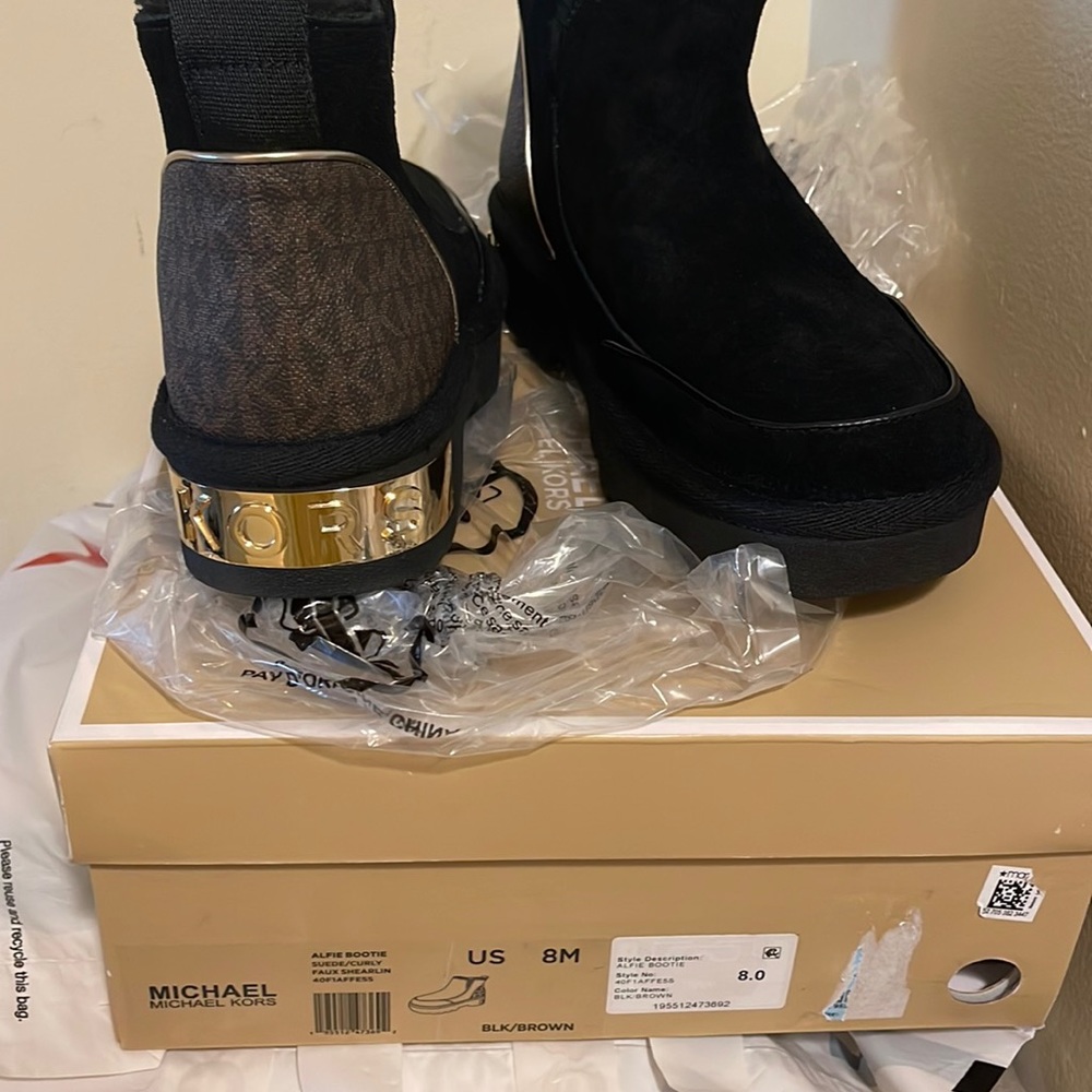 Women’s Michael Kors Black  Alfie Bootie